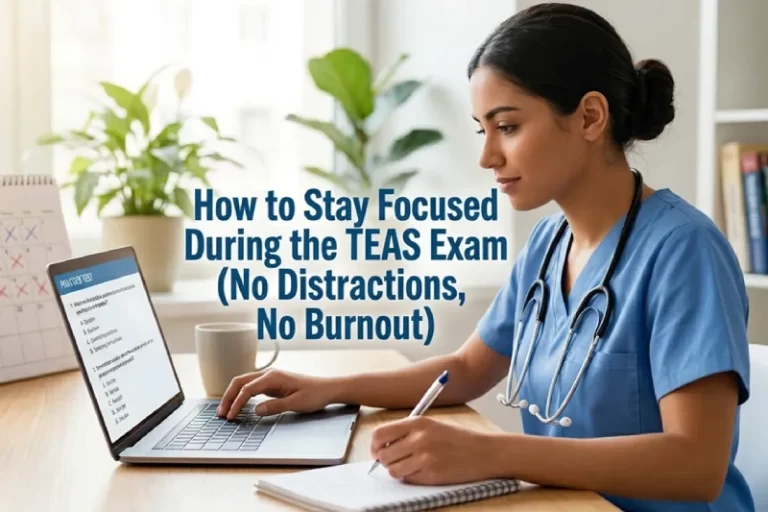 Stay Focused During the TEAS Exam