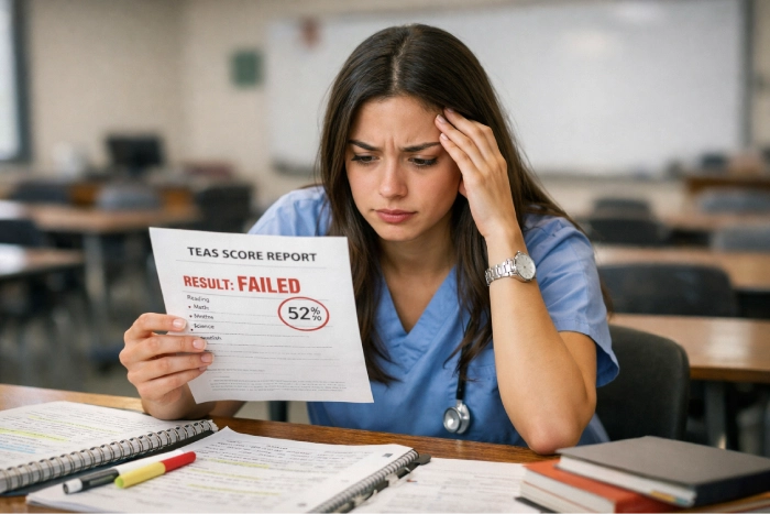 What Happens If You Fail the TEAS Exam? (2026 Guide)