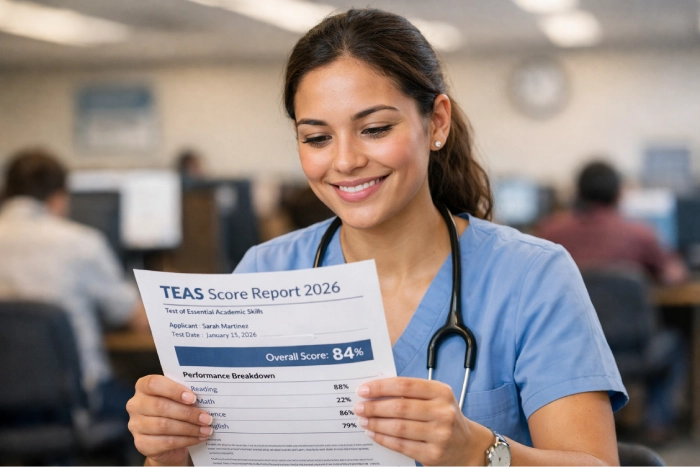 TEAS Score Guide 2026: Minimum vs Competitive