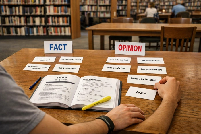 TEAS Reading: Fact vs. Opinion Questions Explained With Examples